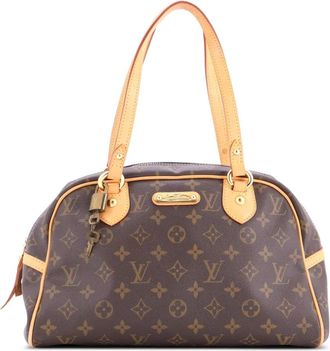 Louis Vuitton Montorgueil Handbag Monogram Canvas PM satchel - Bruin