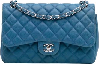 Chanel Pre-owned Borsa Elegante Trapuntata con Tracolla a Catena - - Pre-owned - Donna - Blu - ONE SIZE