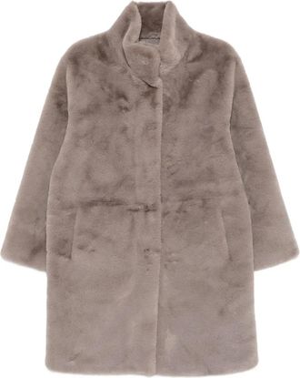 Apparis Cappotto a collo alto - Grigio