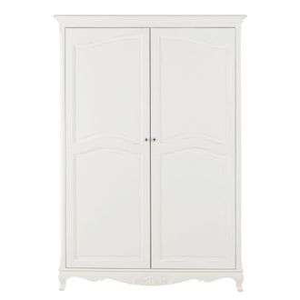 Maisons du monde Armario blanco de 2 puertas 130