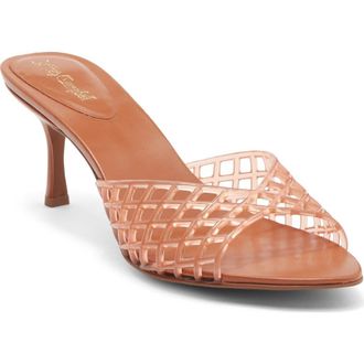 Jeffrey Campbell Seablue Jelly Slide Sandal in Caramel at Nordstrom, Size 9.5