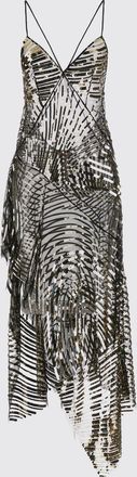 Pucci Abito asimmetrico Pucci in nylon con paillettes