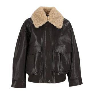 Max Mara Chaqueta Calata - Jackets - Mujer - Marr&oacute;n - 2XS