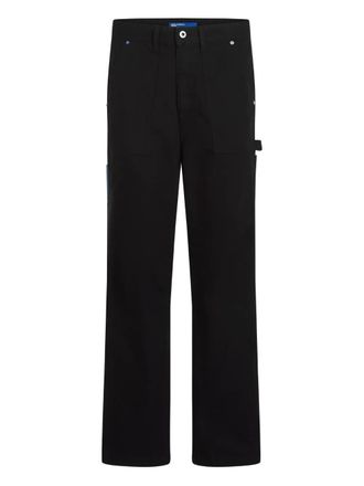 Karl Lagerfeld Katoenen straight jeans - Zwart