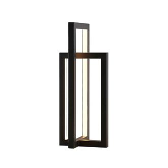 Lucande L&aacute;mpara de mesa led de aluminio negro