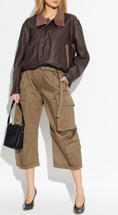 Acne Studios Cargo Trousers, Womens, Green