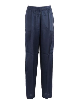 Aspesi Relaxed Tapered Subtle Sheen Straight-Leg Pants
