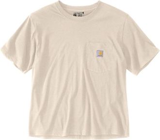 Carhartt Work in Progress Lightweight S/S Crewneck T-Shirt T-Shirt f&uuml;r Damen | beige