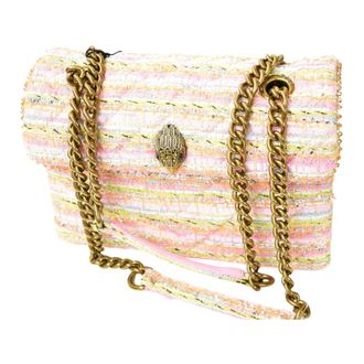 Kurt Geiger Dames, Tassen, Roze, Maat: ONE Size Tweed