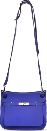 Hermès Borsa a spalla Jypsiere 28 2012 - Blu