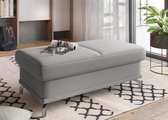 Sit&more Hocker »Cabrio, B: 113 cm« individuell zu kombinieren, Federkern