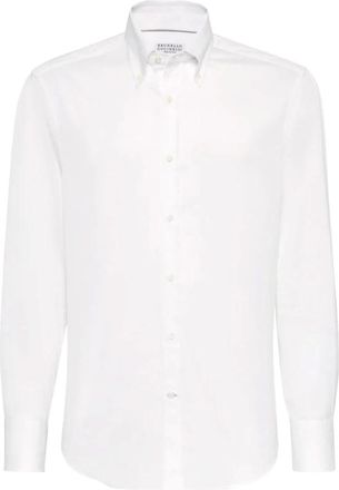 Brunello Cucinelli Uomo, Magliette, Bianco, L, new