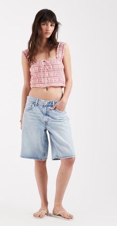 Levi's Jorts di jeans middy azzurri-Blu