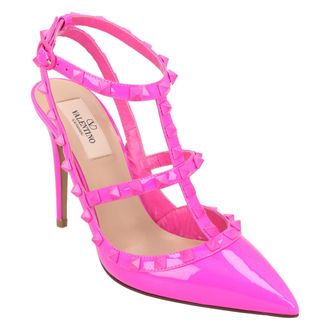 Valentino Garavani Valentino Rockstud Gekooide Pumps Roze