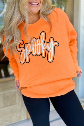 Azura Exchange Spookachtige Graphic Pullover