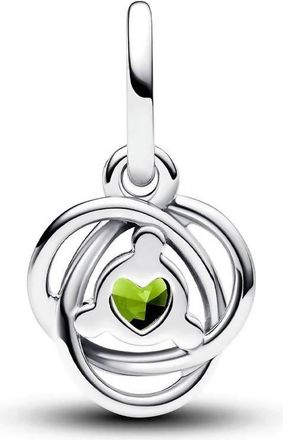 Pandora Womens Eternity Circle Dangle Charm In Spring Green