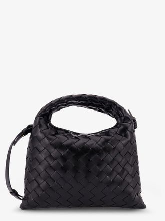 Bottega Veneta Borsa a tracolla Mini Hop in pelle con motivo Intrecciato - BOTTEGA VENETA - gender_Woman