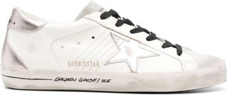 Golden Goose Super-Star leather sneakers - women - Leather - 36 - White