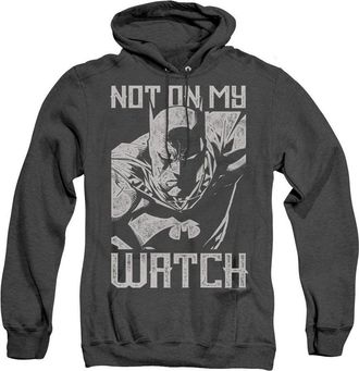 Gildan Batman Watch Adult Heather Hoodie / Hooded Sweatshirt