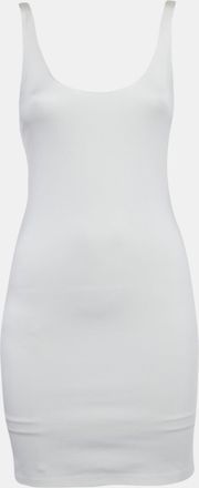 Alice & Olivia Alice + Olivia Off White Jersey James Mini Dress