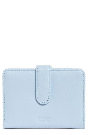 Mundi Campbell Leather Wallet in Blue Silver at Nordstrom Rack