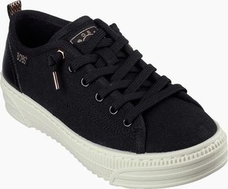 Skechers Womens Womens Copa Canvasas Trainers - Black - Size: 3.5