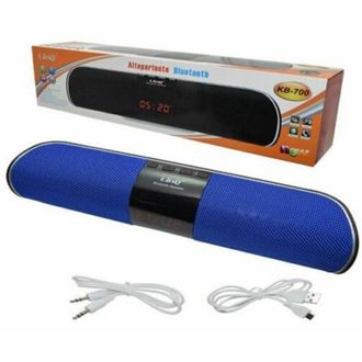 Trade Shop Trade Shop Traesio - Linq - Cassa Speaker Bluetooth Con Slot Tf Card Usb Orologio Sveglia Linq Kb-700
