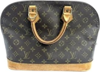 Louis Vuitton Pre-owned Handbags, female, Brown, Size: ONE SIZE Pre-owned Vintage Handbag