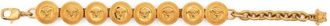 Versace Golden Medusa Head Motif Bracelet