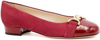 Amalfi By Rangoni Miele Cap Toe Pump in Cerise Cashmere Cherry Vernice at Nordstrom, Size 6.5