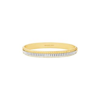 Michael Kors Lexington Fluted Bangle - Dames - Accessoires - Geel - Maat: ONE Size