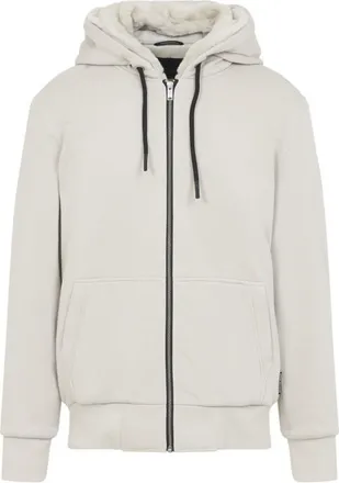 Moose Knuckles White Solid Jacket