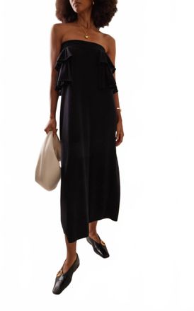 Lisa Yang Karla Cashmere Dress In Black