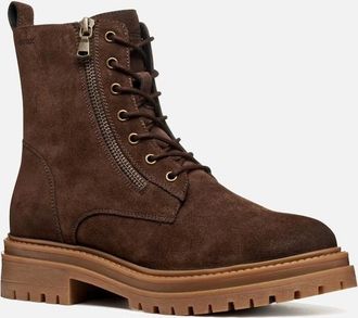 Geox Womens D Iridea F Womens Ankle Boots - Brown - Size: 7.5