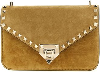 Valentino Garavani Beige Calfskin Crossbody Womens Bag