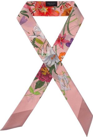 Gucci Gg Silk Scarf