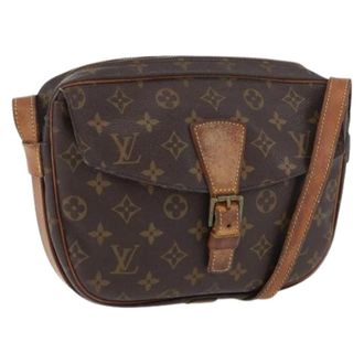 Louis Vuitton Pre-owned Cross Body Bags, female, Brown, Size: ONE SIZE Pre-owned Jeune Fille GM Shoulder Bag