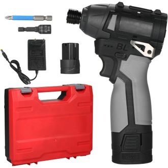 OEM Juego De Destornilladores El&eacute;ctricos Sin Escobillas De 16,8 V, Recargables, Potencia Extra Con Velocidad De 3450 Rpm Y Par De 140 Nm, Con Estuche Para