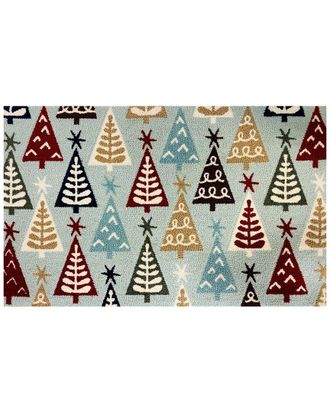 The Rug Market Scandi Tree 30X48in Doormat