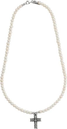Emanuele Bicocchi Collana di perle Notre-Dame - Argento