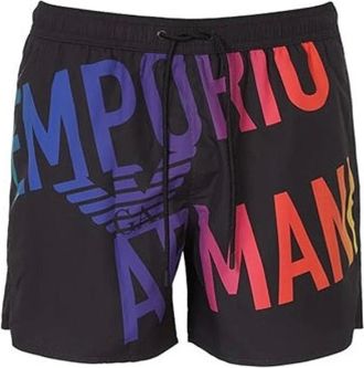 Emporio Armani Uomo, Costumi da bagno, Nero, L, new