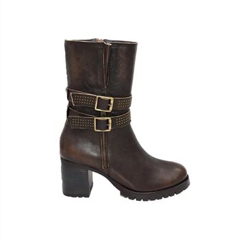 Eric Michael Womens Mariska Mid-Calf Boot In Brown