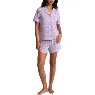 Vera Bradley 3-Piece Notch Pajama Set in Blue at Nordstrom Rack, Size X-Large