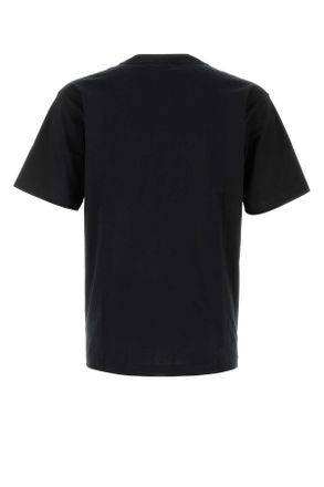 New Balance Mens Black Cotton T-Shirt Exterior