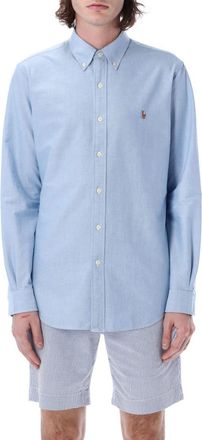 Ralph Lauren Light Blue Embroidered Logo Shirt