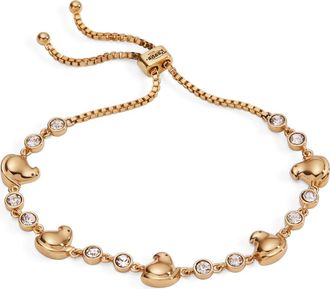 Alex and Ani Peeps Chick Bolo Bracelet in Gold at Nordstrom