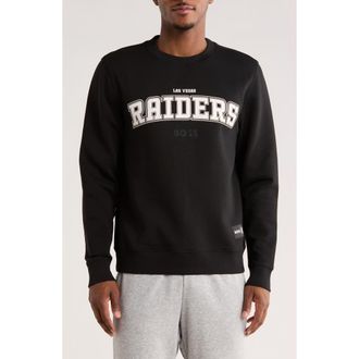 BOSS x NFL Las Vegas Raiders Sweatshirt in Black at Nordstrom Rack, Size Medium