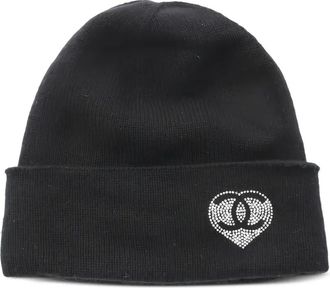 Chanel Berretto in cashmere 1986-1988 - Nero