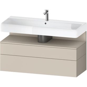 Duravit Qatego Mueble Bajo Lavabo, 1 Extra&iacute;ble Y 1 Caj&oacute;n, - Duravit