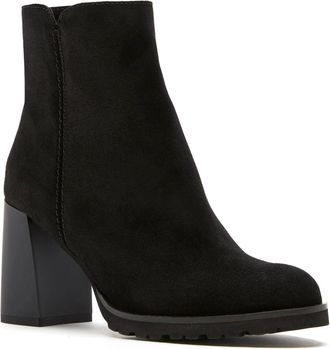 La Canadienne Maggie Boots Womens Black Block Heel Ankle Bootie ZOGG3691